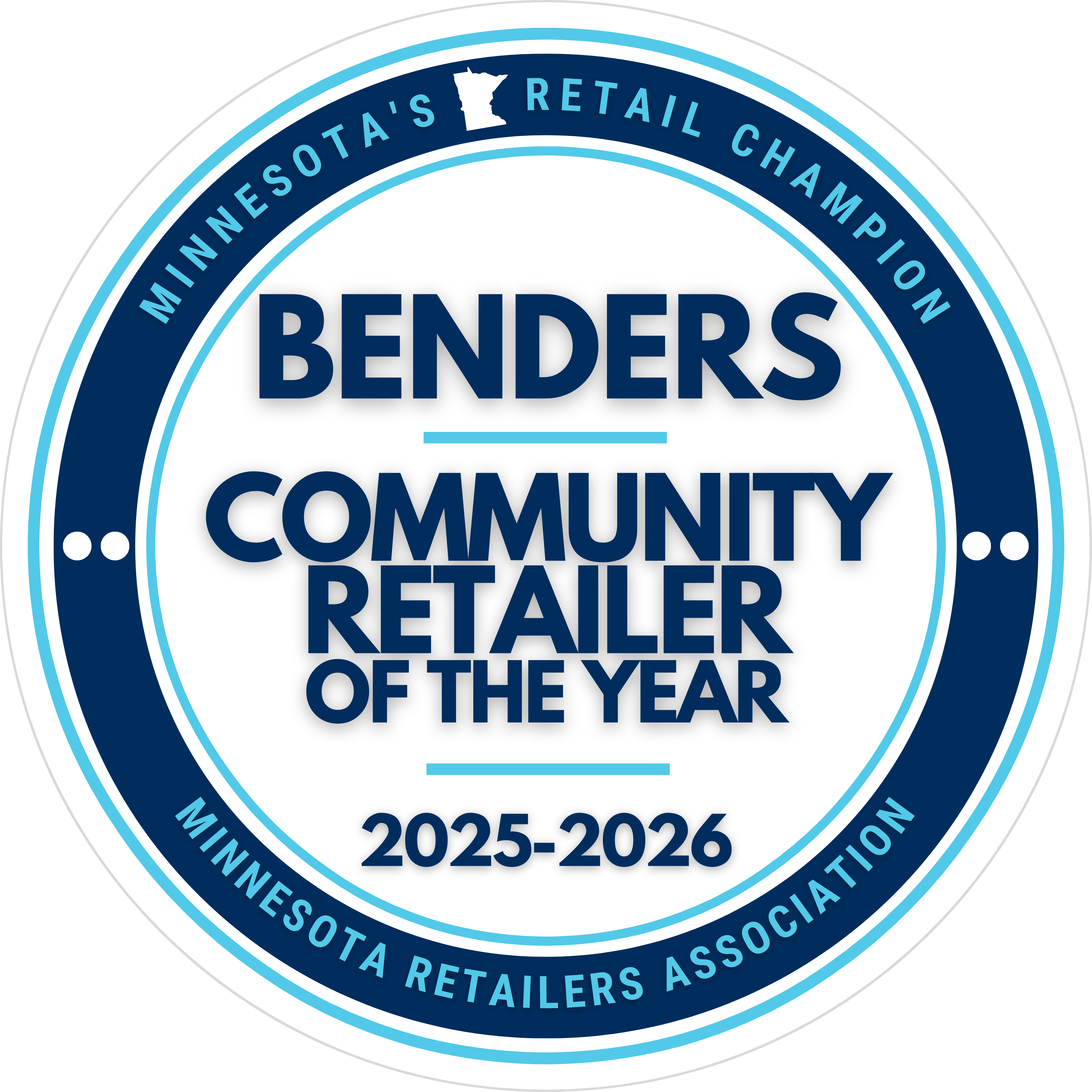 Benders Recognized as Community Retailer of the Year
