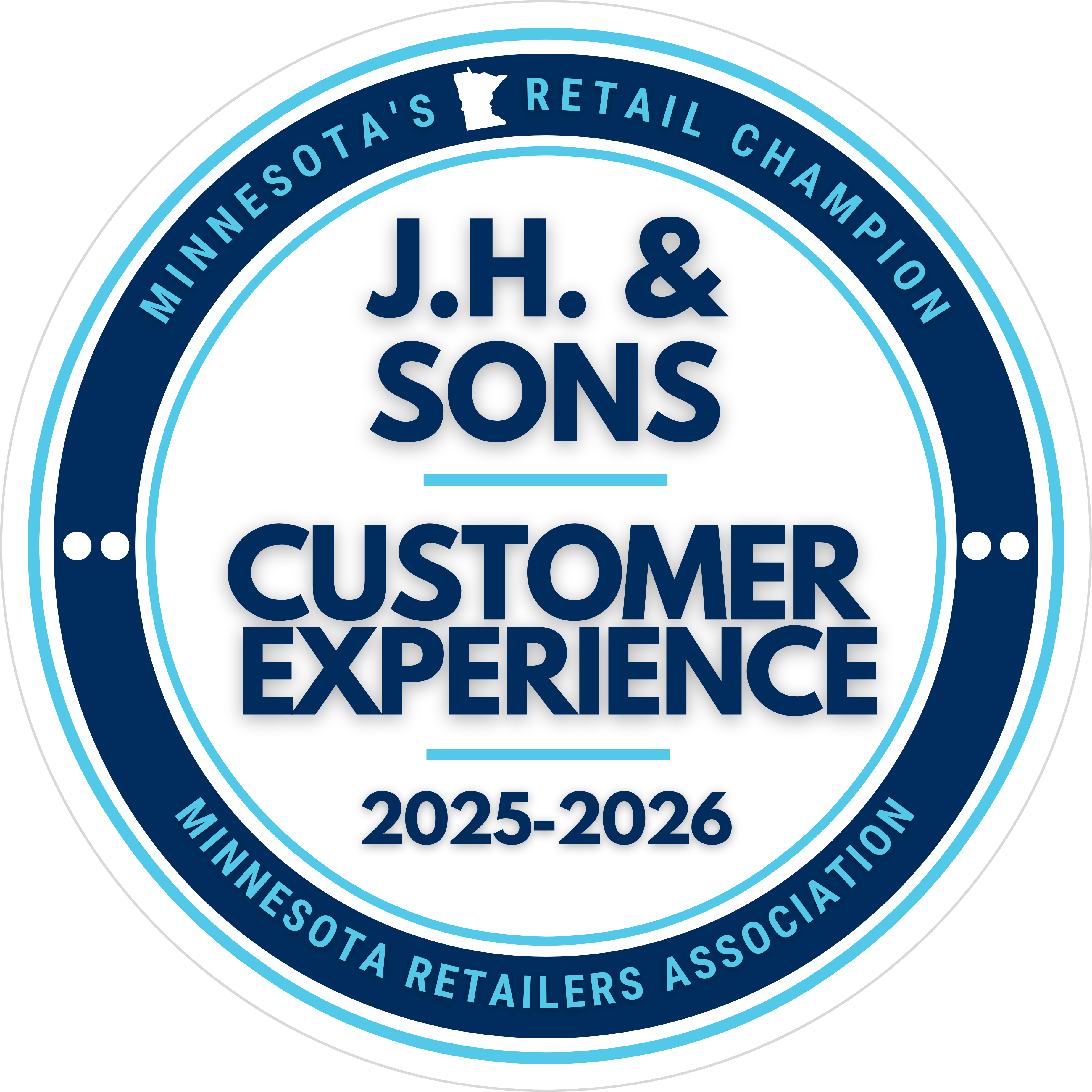 J.H. & Sons Recognized With Customer Experience Award